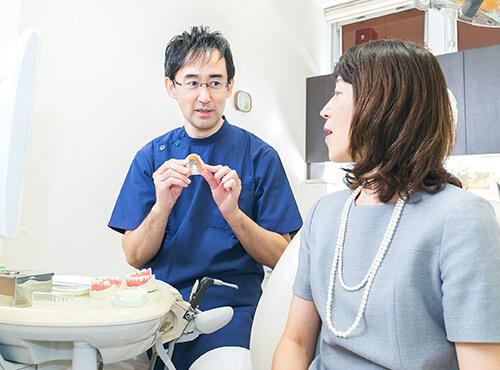 3.自然で美しい見た目の入れ歯がほしい